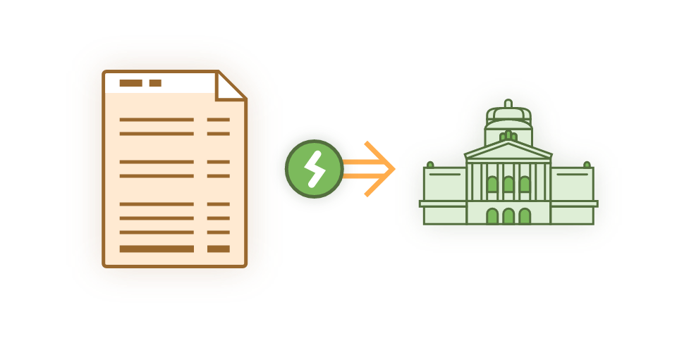 illustration Établissez et envoyez votre décompte TVA