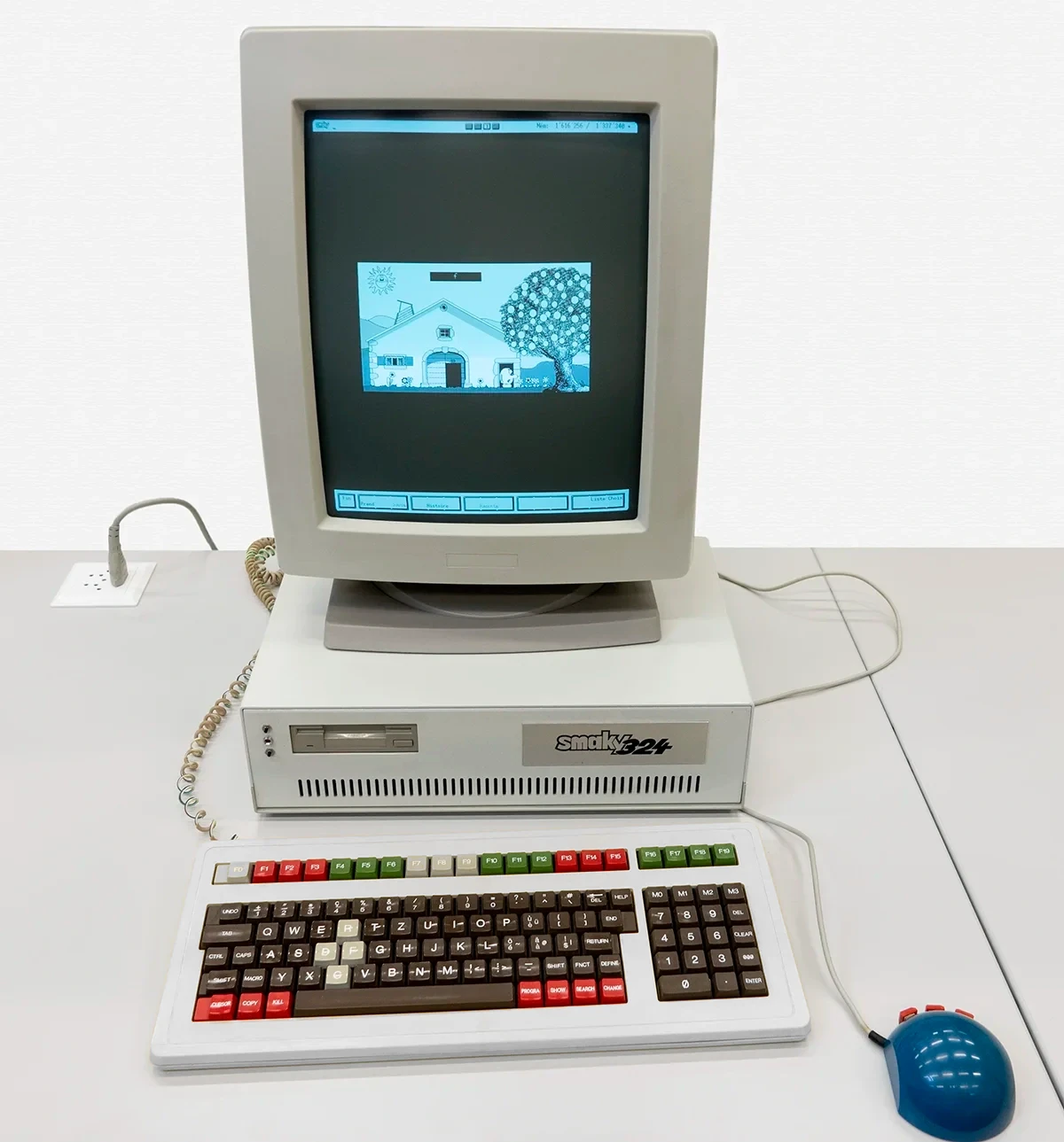illustration Crésus en 1988