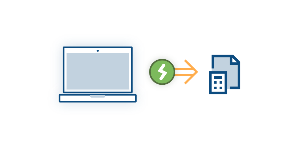 illustration Administrez et comptabilisez à distance